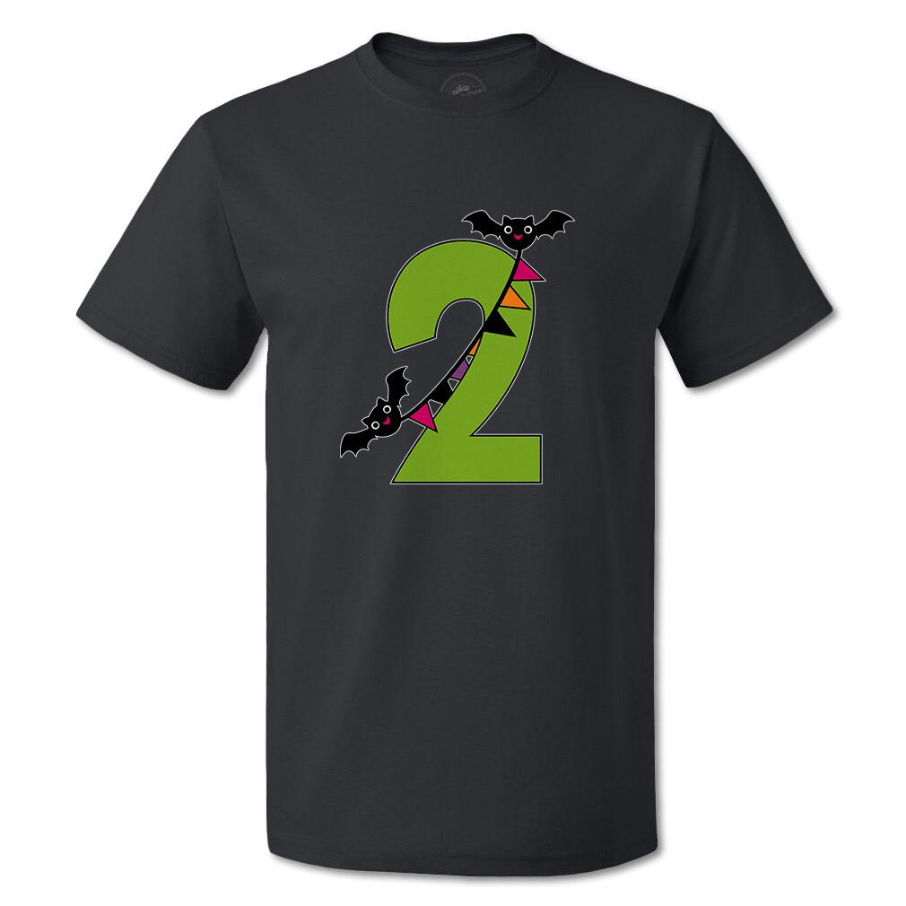 Funny Graphic T Shirts Halloween Halloween Number 2 Bat Ribbon Cotton Magic Top