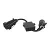 Trailer Light Adapter US To EU Trailer Converter Outdoor Activities Easy Installation Electrical Solution For Boat Trailer