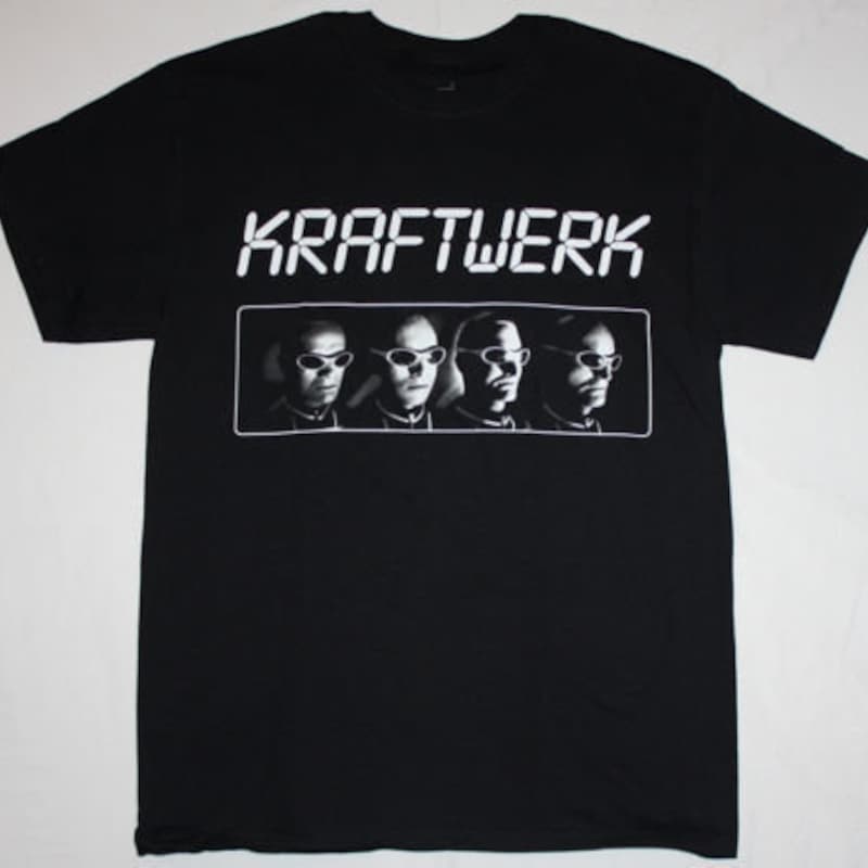 Kraftwerk Den Atelier Electronic Synthpop Techno Music S2xl New Black Tshirt