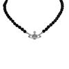Vivienne Westwood Crystal Necklaces Women's Black 6303002F-02P178-CN