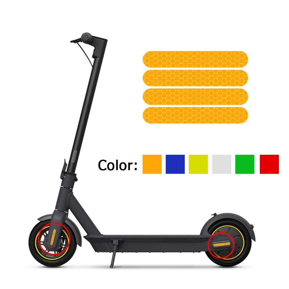 Светоотражающая наклейка для самоката Ninebot Max G30 долговечная и яркая