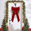 Extra Large Red Velvet Bow Christmas Tree Topper Bows DIY Wreaths Wedding Xmas Party 2025 Christmas Decoration New Year Supplies