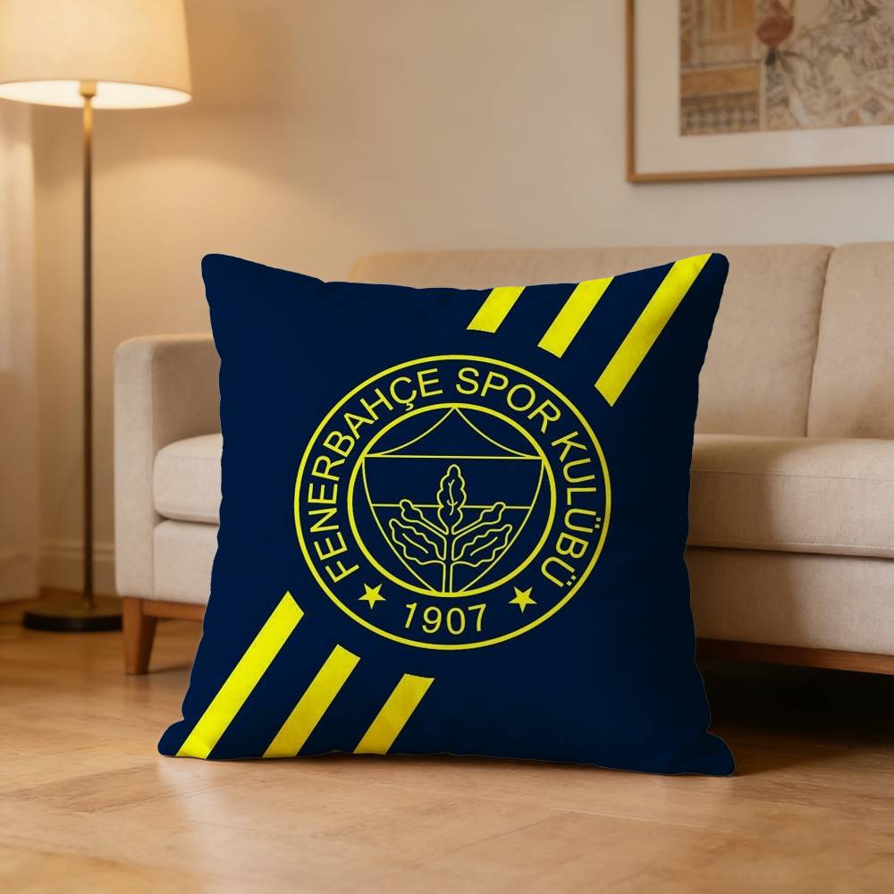 T-Turkey F-Fenerbahce Fc Pillow Case Cushion Cover Throw Pillow Case For Car Sofa