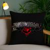 Чехол на подушку с принтом группы B-Bon J-Jovi, мягкий короткий плюш, двусторонний, для декора дома, можно стирать в машине, наволочка, подарок