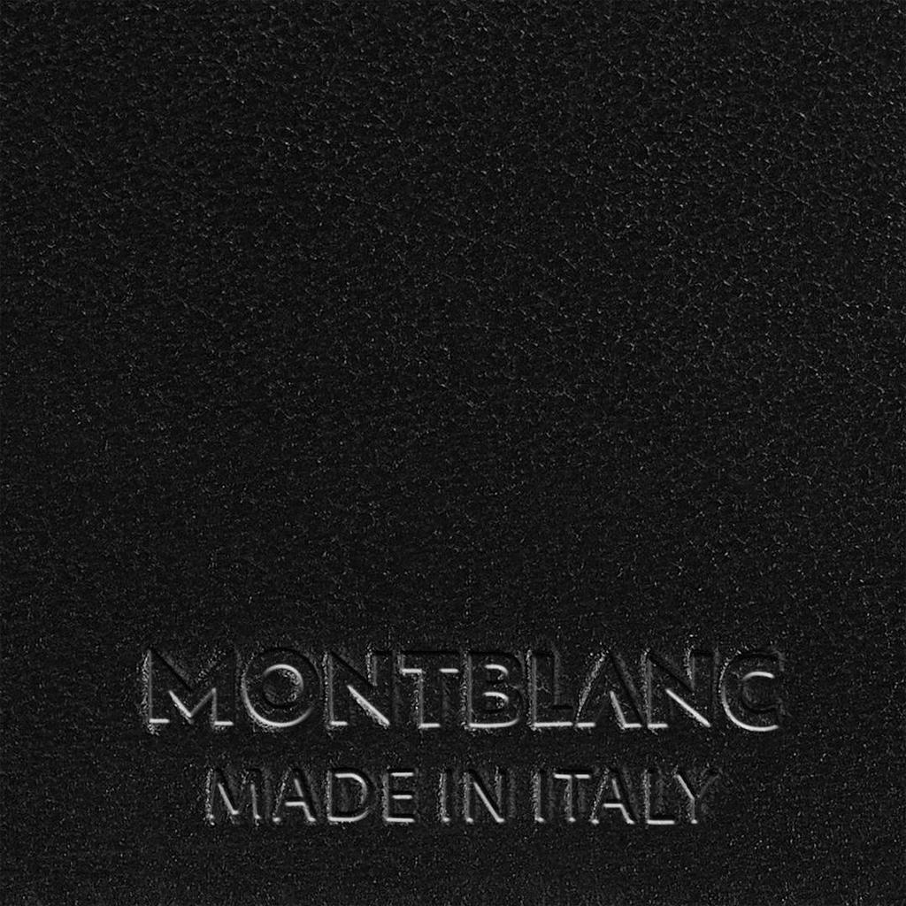 Montblanc Серия 3.0 Логотип Тисненый Полнозернистая Кожа Держатель для карт Мужские Аксессуары Британско-Зеленый 129987