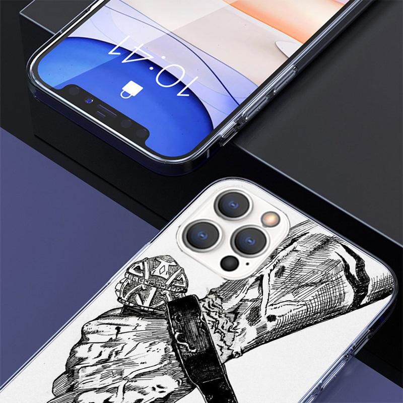 Vinland Saga Phone Case For Apple iPhone 17 Air 16 15 Plus 14 + 13 Mini 12 11 Pro Max 7 8 SE 16Max Soft Shell Cover Coque 17 Air