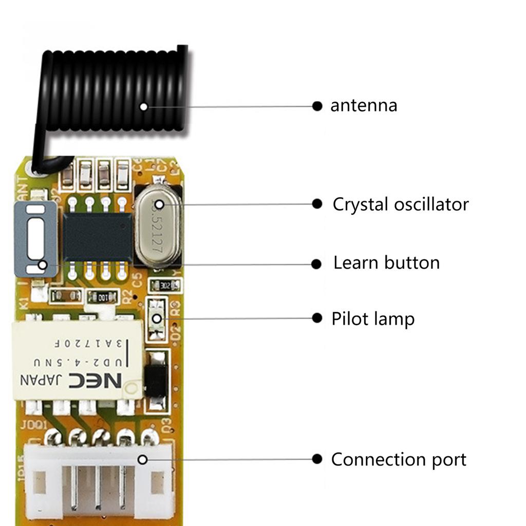 Беспроводные выключатели с дистанционным управлением Высокая чувствительность с МОП-транзисторными ключами Идеально подходят для маленьких настольных ламп, роутеров, камер