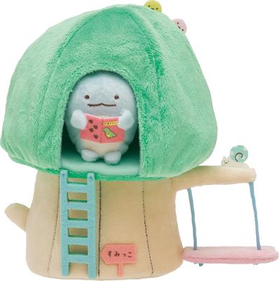 Sumikkogurashi Sheen Плюшевая игрушка Деревянный домик