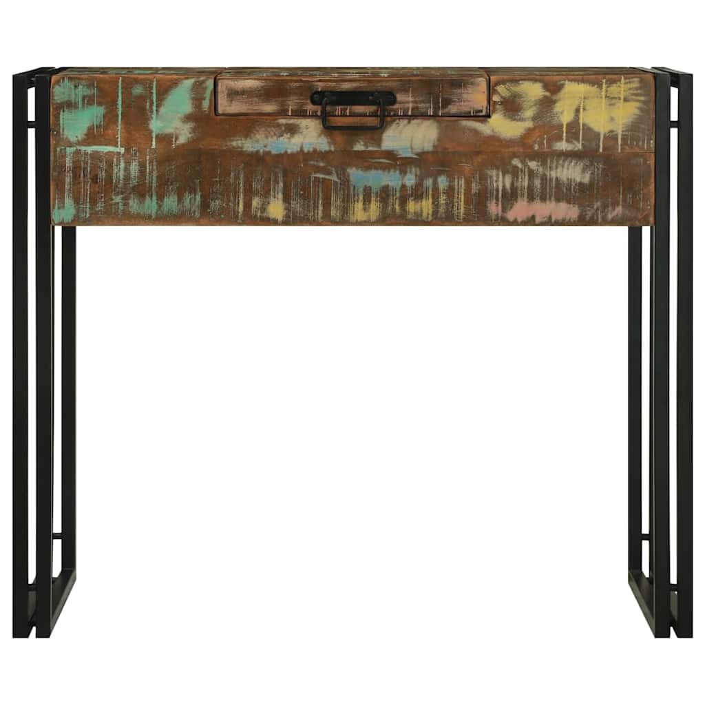 Bedroom Dressing Table Multi colored Solid Wood Reclaimed Wood