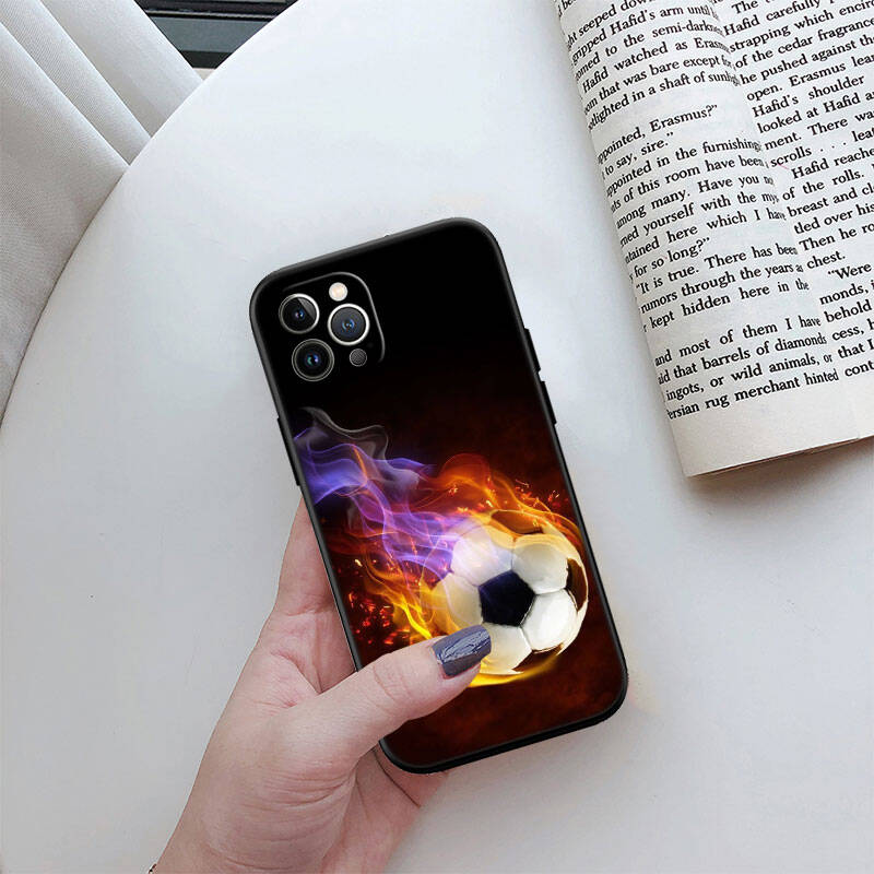 MH59 Чехол для телефона с футбольным мячом для iPhone 7 8 11 12 13 14 15 16 17 16E XS Pro Max XR X SE Air
