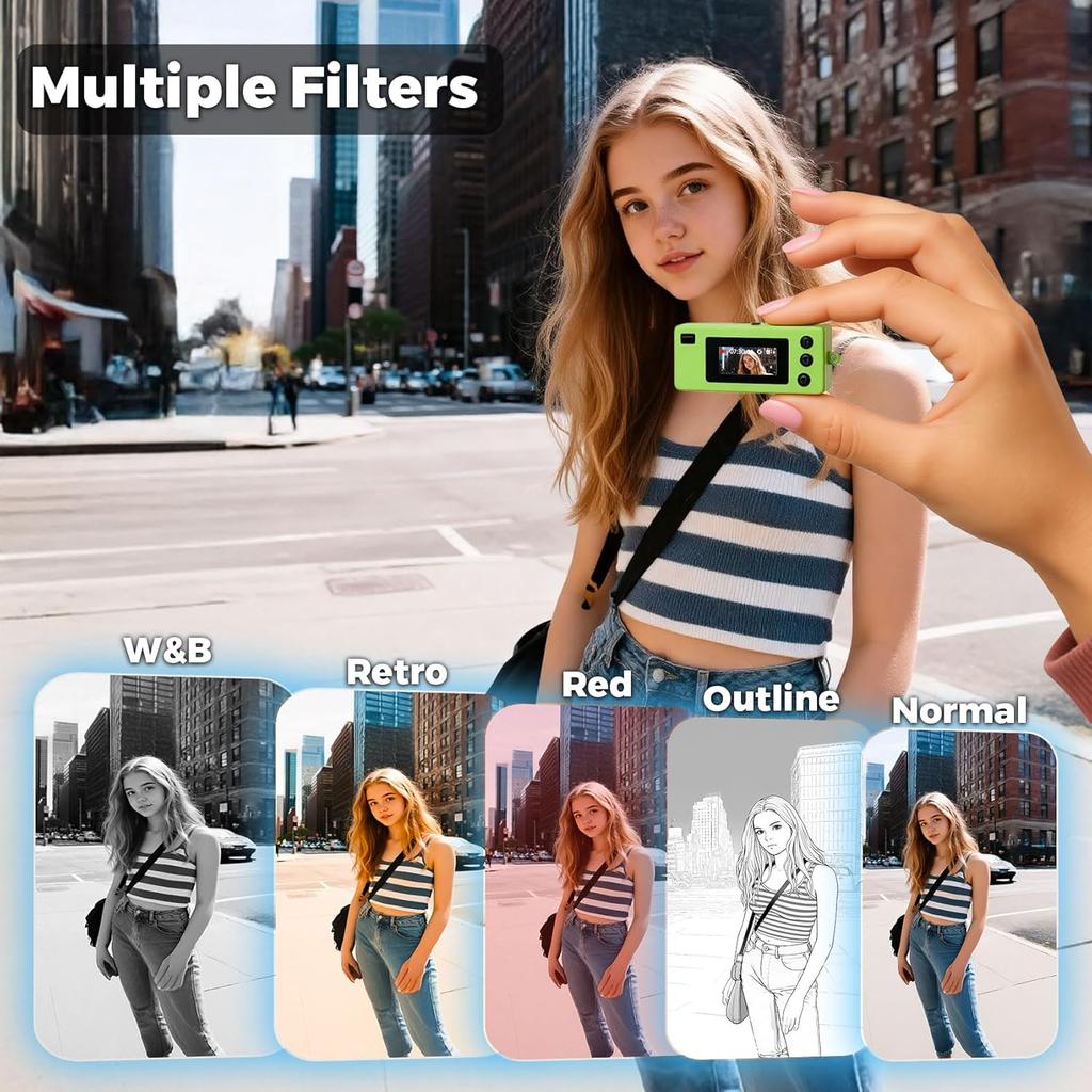 G6 Thumb Keychain Camera 0.96inch Mini Action Camera Retro Support Memory Card 1080P Very Small Camcorder Video Recorder 2026