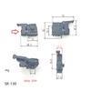 Переключатель регулировки скорости 220 В для моделей перфораторов Makita: HR2445, HR2641, HR2440, HR2432, HR2020.