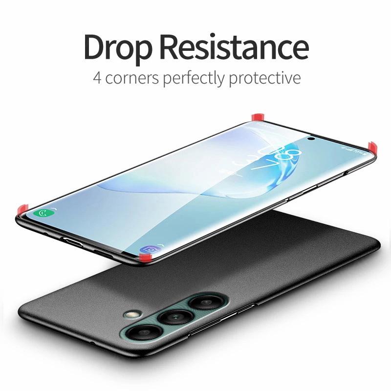 Ультратонкий чехол для телефона Samsung S25 S24 FE S23 Ultra S22 Plus A56 A36 A55 A16 A26 A15 A25 A35 A54 A34 A17 A37 A57 5G S26 Чехол Жесткая Матовая Крышка из Поликарбоната