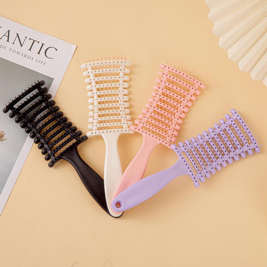 Curved Comb for High Skull Massage and Styling