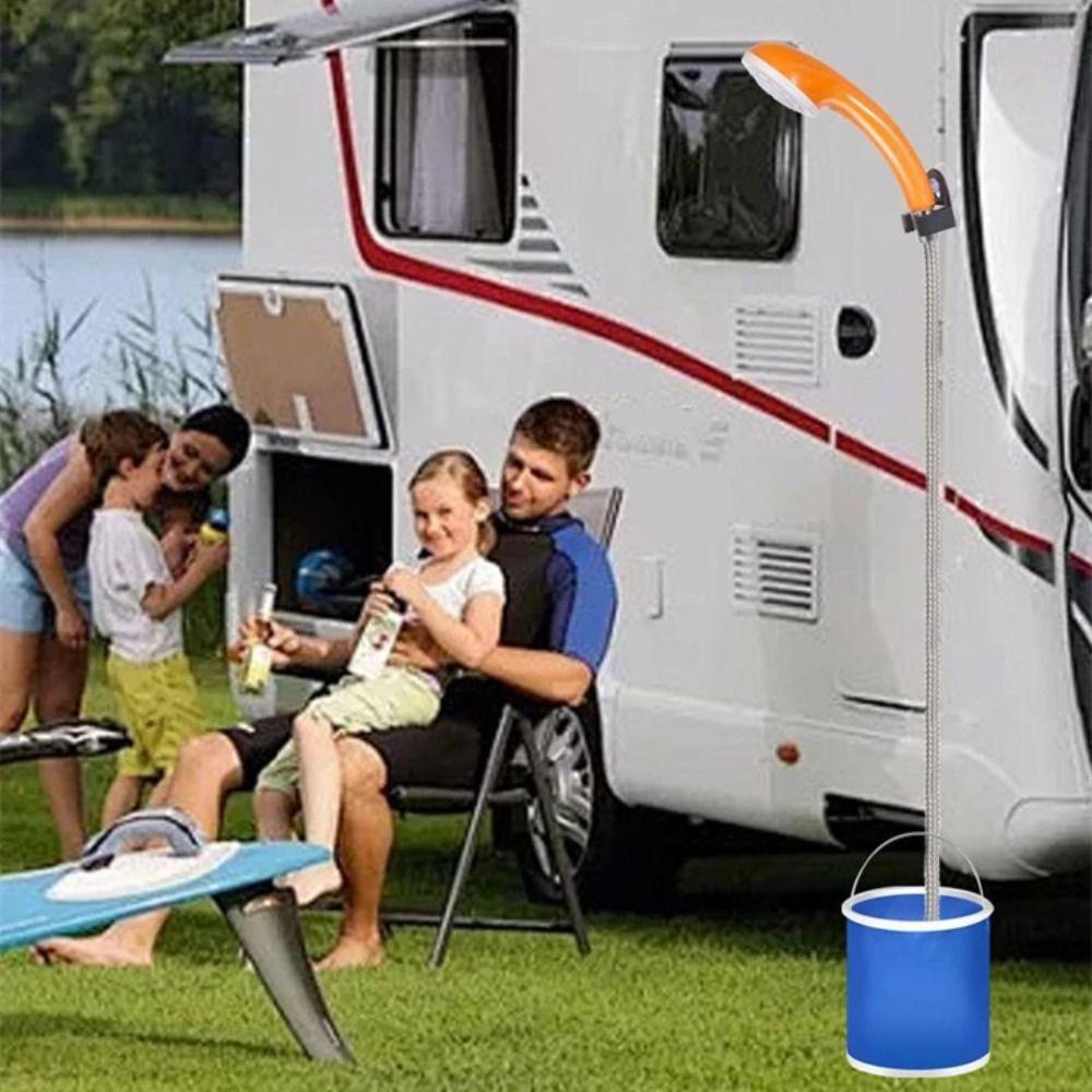 2000 мАч Душ для улицы Цифровой дисплей температуры Перезаряжаемый Душ Душ для кемпинга Мытье домашних животных