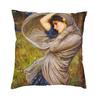 John William Waterhouse The Soul Of The Rose Pillow Case 45x45cm Decor Home Vintage Oil Painting Chair Cushion Square Pillowcase