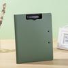 A4 Plastic Clipboard with Horizontal and Vertical Dual Metal Clips, 1 Pc Document Organizer for Home Office and School