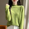 Женский кашемировый свитер Qinghe Cashmere 30% кашемир 70% шерсть Осень и Зима Пуловер Теплый и Модный