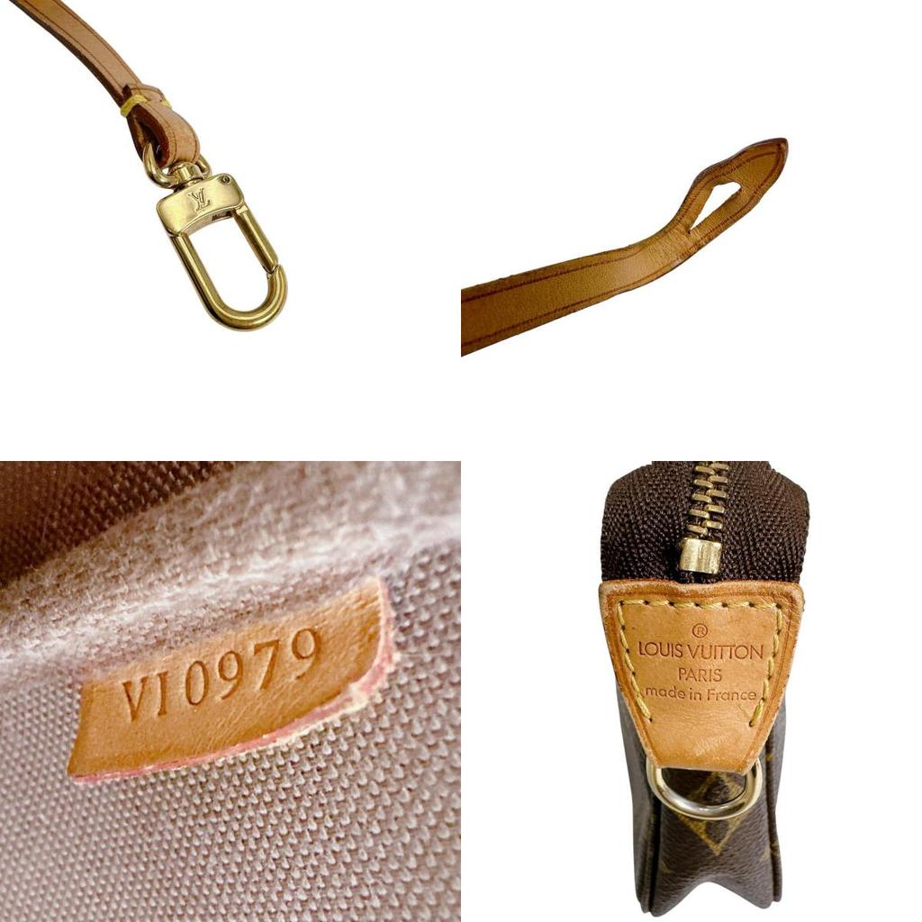 Louis Vuitton Клатч-кошелек Pochette Accessoires из канвы Monogram M51980 Б/у