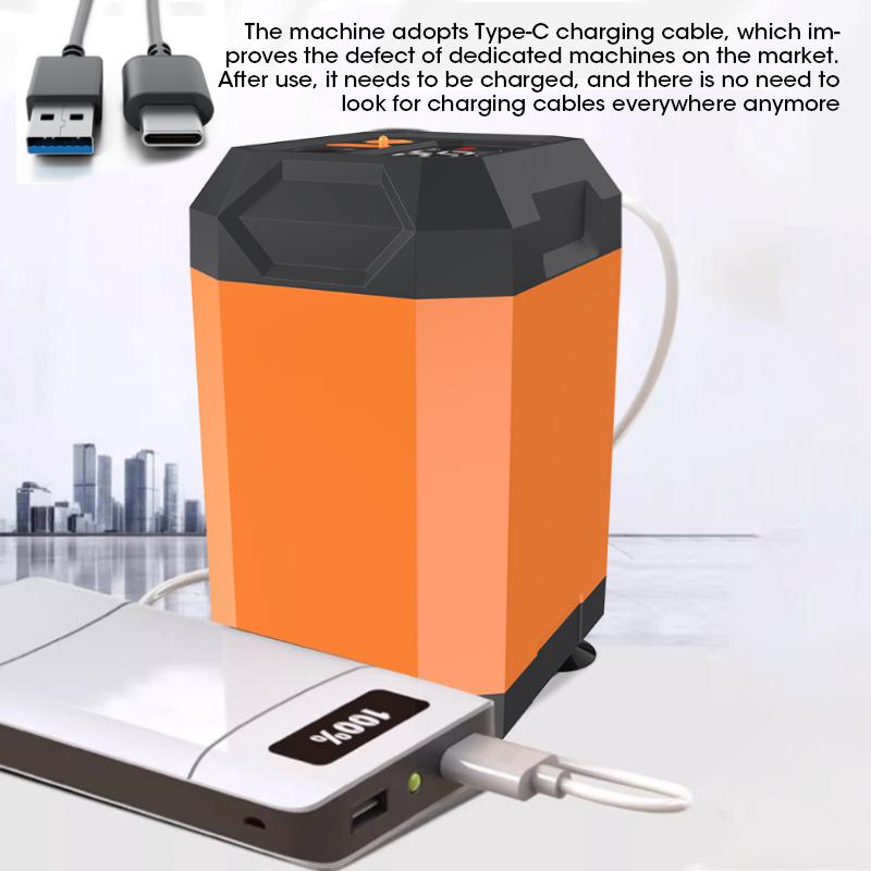 Outdoor Electric Shower Pump Portable USB Charging Shower Large Capacity Hiking Traveling Shower Digital Display Bathe Tool