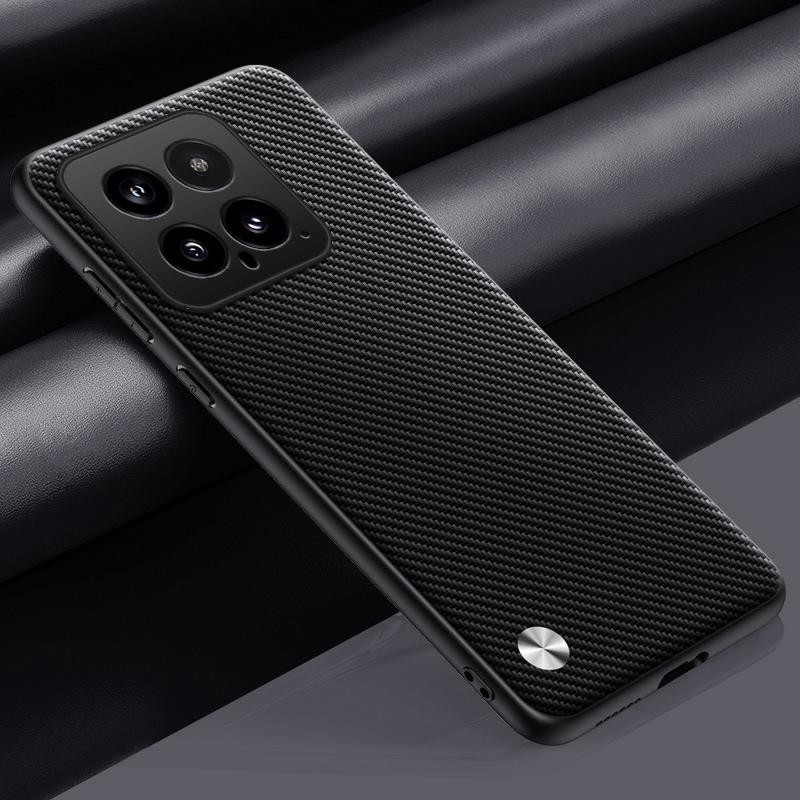 Роскошный чехол из искусственной кожи для Xiaomi Mi 14 Pro Mi14, матовый силиконовый чехол с полной защитой для телефона для Xiaomi 14 Pro Xiaomi14