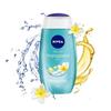 NIVEA Frangipani & Oil 250 мл Гель для душа с масляными жемчужинами Care Oil Pearls Освежающий аромат цветка франжипани Чистая, здоровая и увлажненная кожа