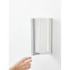 Yamazaki Plate Magnetic Kitchen Paper Holder with Stopper White 3420 Paper Towel Dispenser