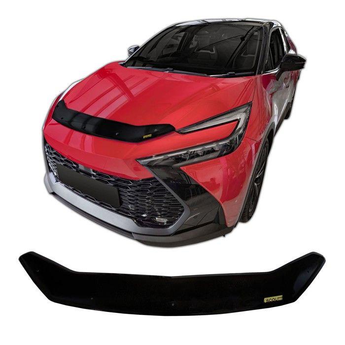 SCOUTT | Bra Capot Déflecteur Protection Pour Toyota C-HR Depuis 2023, Aérodynamique, Assemblage Facile, Aucun perçage requis