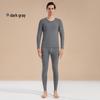 Men's Pure Cotton Thermal Underwear Set - Autumn/Winter Cold-Resistant Base Layer Top & Bottoms