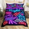 Movie Theater Duvet Cover Set Cinema Ticket Bedding Set Filmstrip Comforter Cover Bedroom Decor Bedspread Cover Full Size 2/3pcs