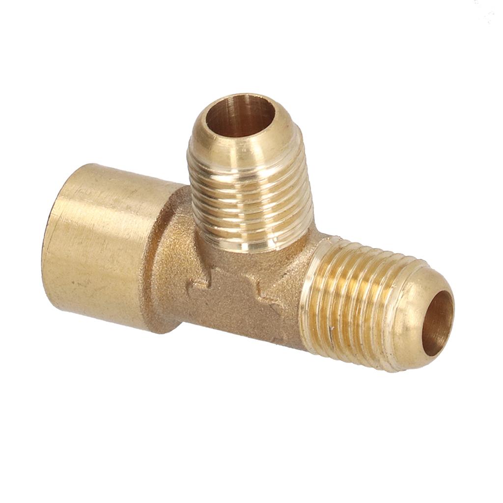 3?Тройник-адаптер 14 Прочный Надежный Тонкая Обработка Спиральный Латунный Разветвитель для Шланга