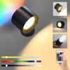 Креативная перезаряжаемая RGB LED магнитная настенная лампа - Внутренний прикроватный ночник/спот, не требует проводки.