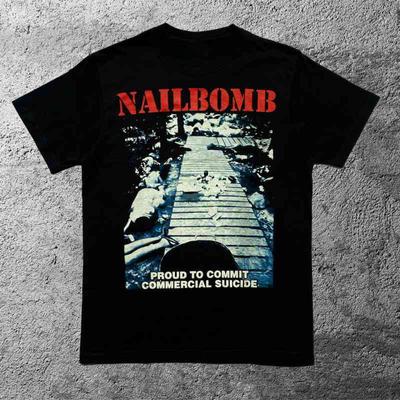 Футболка с принтом группы Nailbomb Music For Lovers Все размеры от S до 5XL NE604 Унисекс