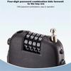 605 Steel Cable Lock 130cm Retractable 4-Digit Combination Lock Portable for Stroller Variable Speed Bike