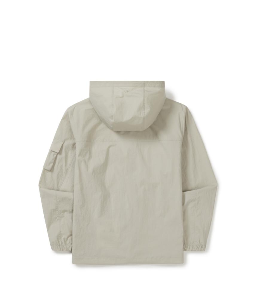 Ветровка Snowpeak Apparel Root Out с карманами (S26Mmrwb60) Светло-бежевый