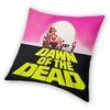 Dawn Of The Dead Horror Movie Pillowcase Polyester Linen Velvet Pattern Zip Decorative Pillow Case Room Cushion Cover