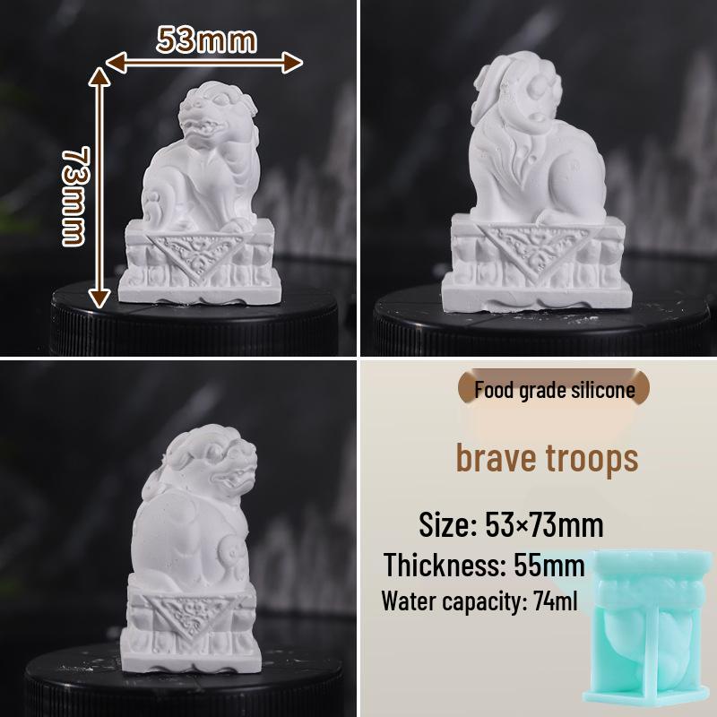 Силиконовая форма Гого для 3D мультфильма, DIY аромакамня, свечи или гипсового украшения.