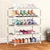 Multi-Layer Steel Shoe Rack: Dustproof, Economical Storage Solution for Dorms and Homes