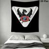 HC Fribourg Gottéron Wall Tapestry Aesthetic Wall Hanging Printed Fabric Blanket Decorative Tapestries for Bedroom Living Room Home Decor