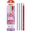 Карандаш Tombow Треугольный карандаш 2B красный карандаш Треугольный корпус помогает развить правильный захват ippo практика письма для младших классов начальной школы Фиолетовый (1