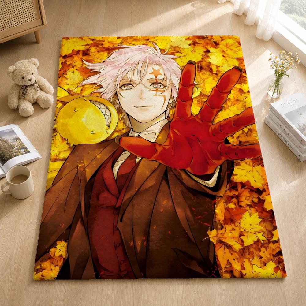 Anime D-DGray man Throw Blankets Soft Warm Flannel Blanket Bedding for Bed Living room Home Sofa