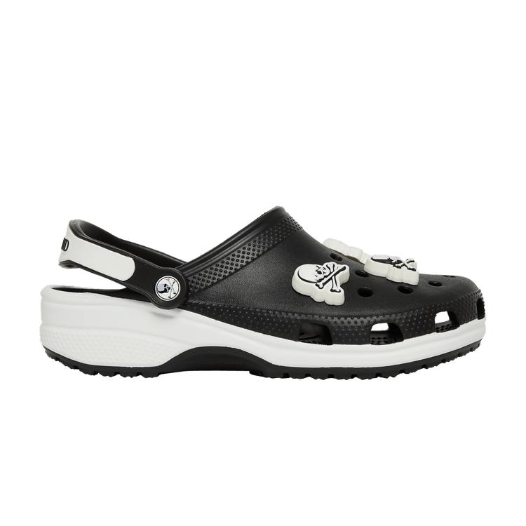 Мужские клоги Crocs Classic Clog Mastermind Белый Черный/Черный/Белый