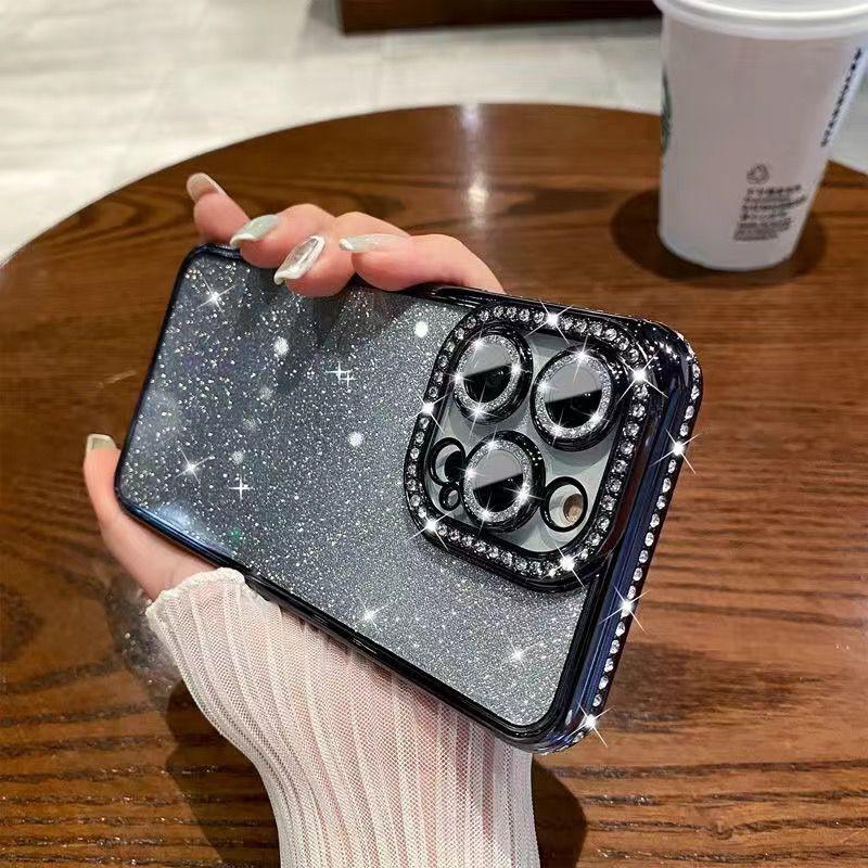 Glitter Rhinestone Phone Case IPhone 16 Pro Max 15 14 13 12 17 Air Women