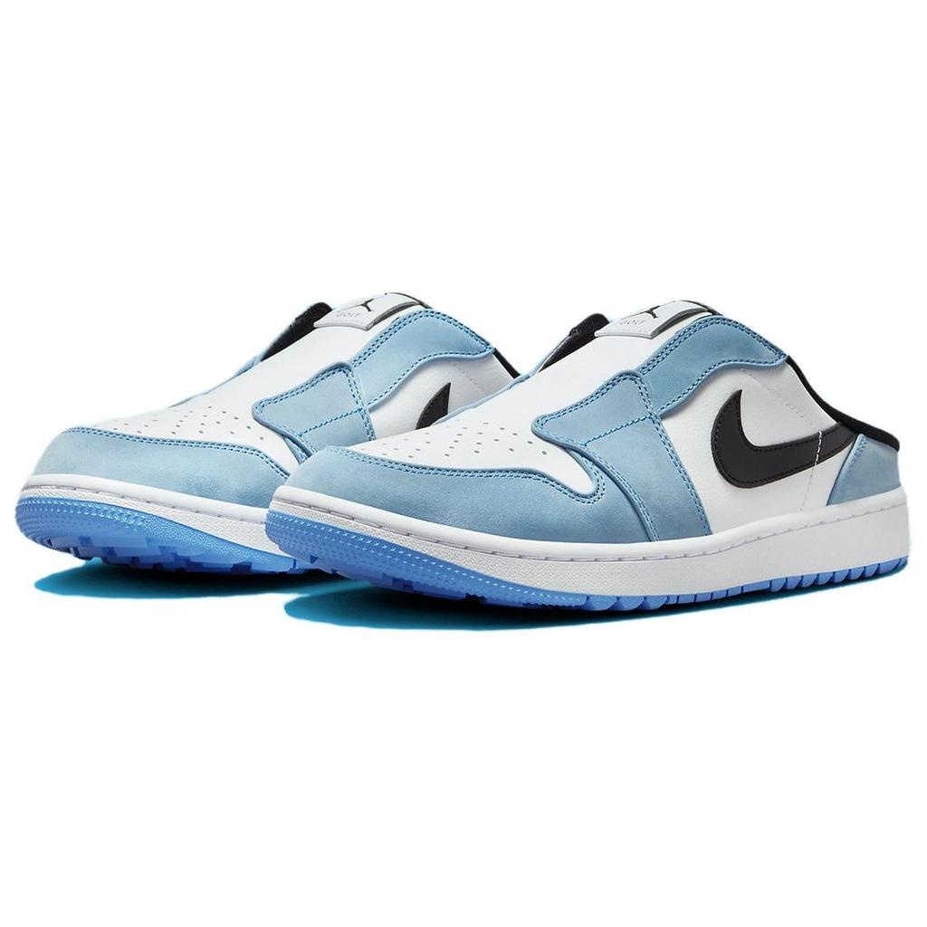 Кроссовки унисекс Air Jordan 1 Mule Golf University синие черные FJ1214-400