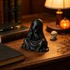 Spooky Home Decor Ornaments 3D Printed Halloween Ghost Figurine, Cute Chin-Resting Desk Decor, Funny Ornament for Party And Tabletop Decoration