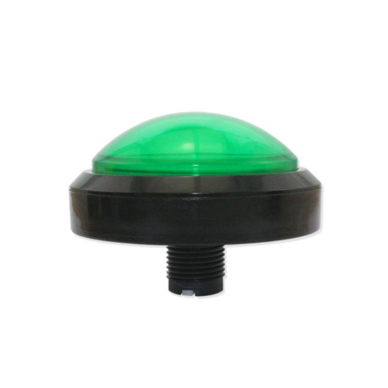 Большая купольная кнопка 100 мм с подсветкой аркадные кнопки светодиодные с микропереключателем