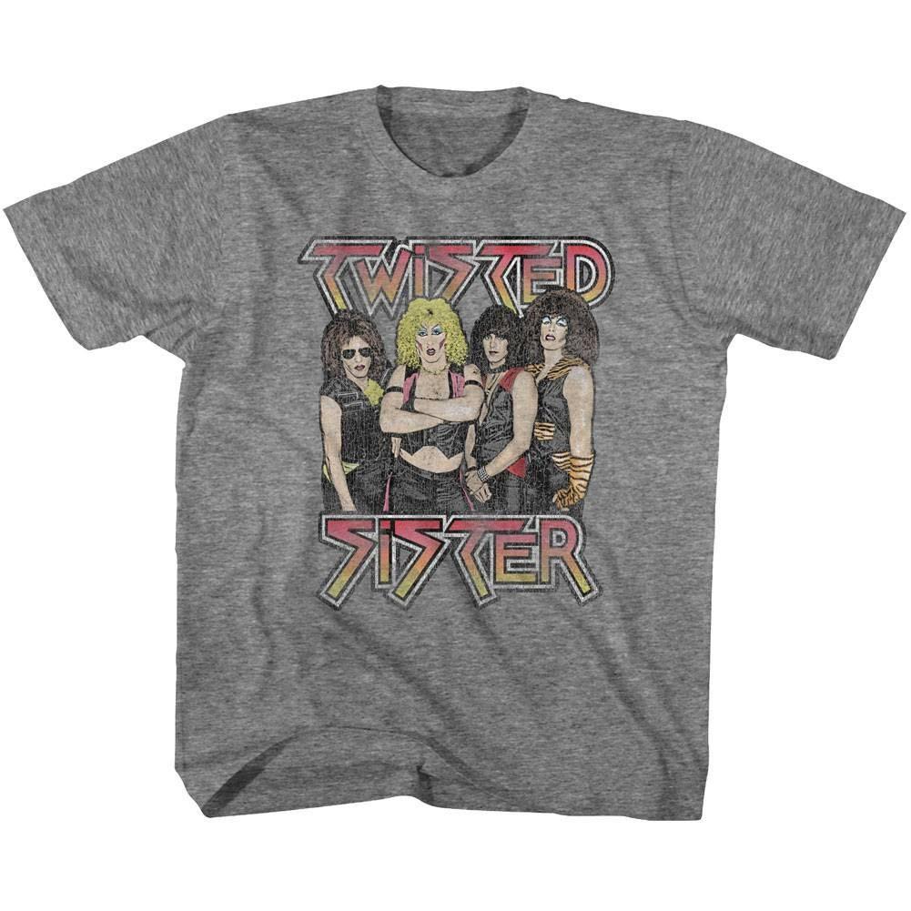 Twisted Sister Twisted Sister Graphite Heather Toddler T-Shirt