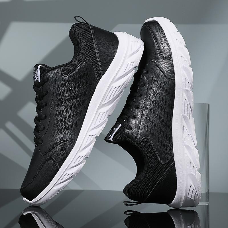 MAEDEF Мужская обувь Кроссовки Модные повседневные дышащие мужские кроссовки для отдыха Нескользящие туфли на плоской подошве со шнуровкой Кроссовки для ходьбы Мужская обувь