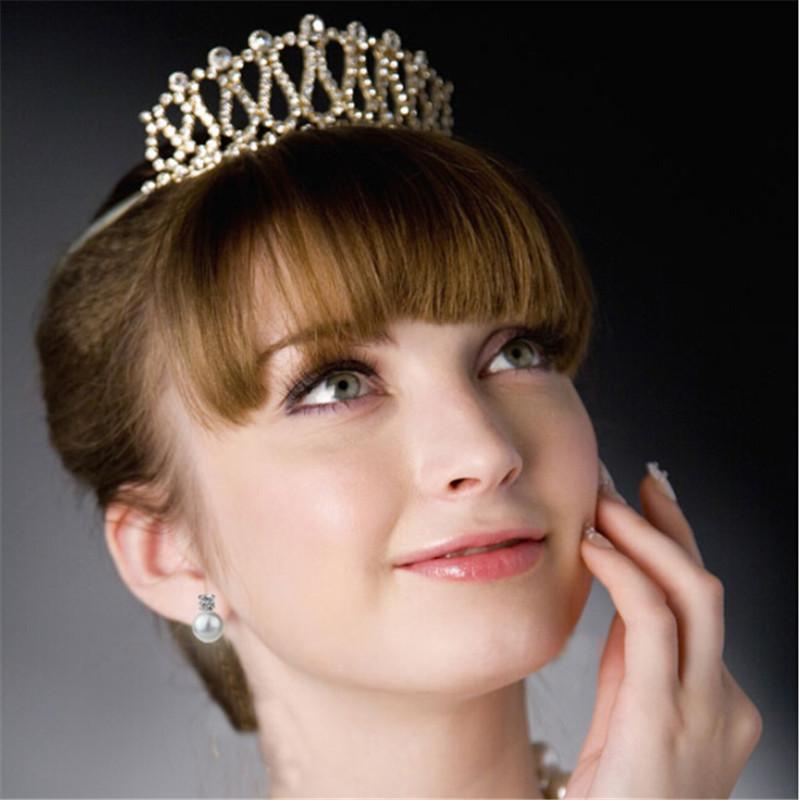 Yikalaisi 925 стерлингового серебра ювелирные изделия жемчужные серьги ювелирные изделия для женщин пресноводный жемчуг с принцесса серьги свадьба