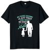 I Have My Granddaughter T Shirt Funny Spanish Texts Grandpa Dad Gift Vintage Tee Tops Cotton Unisex Casual Tshirt